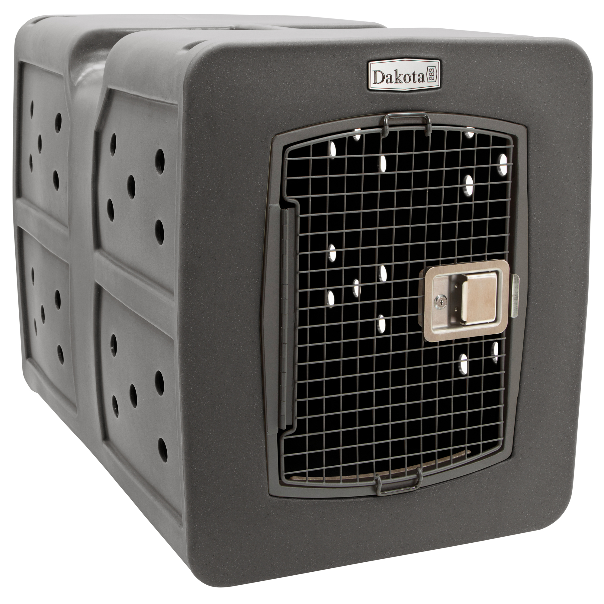 Dakota 283 G3 Framed Door Kennel with Dakota Guard Antimicrobial — X-Large, Dark Granite, Model# D2-AM-G3XLG-DAR